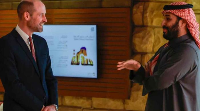 Prince William meets Saudi Crown Prince Mohammed bin Salman