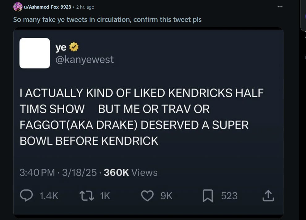 Kanye Wests tweet about Super Bowl halftime resurfaced after Bad Bunnys show