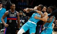 Pistons vs Hornets recap: brawl erupts with 4 players getting tossed before Detroit victory