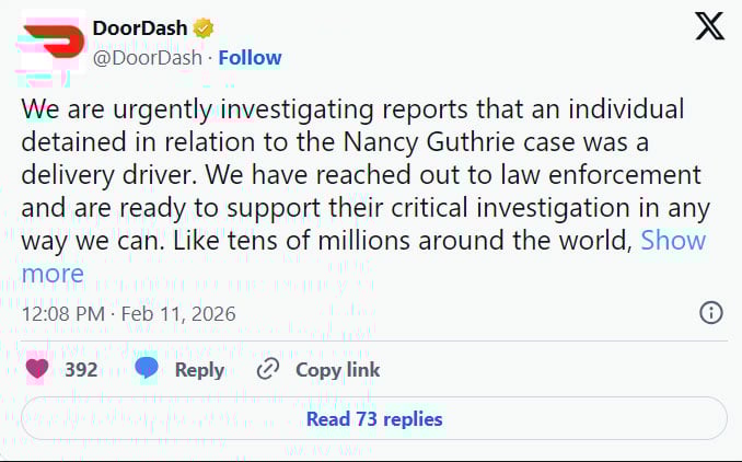 Police detained innocent man in Nancy Guthries kidnapping