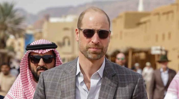 Palace releases Prince William's photos from final day of his Saudi Arabia visit