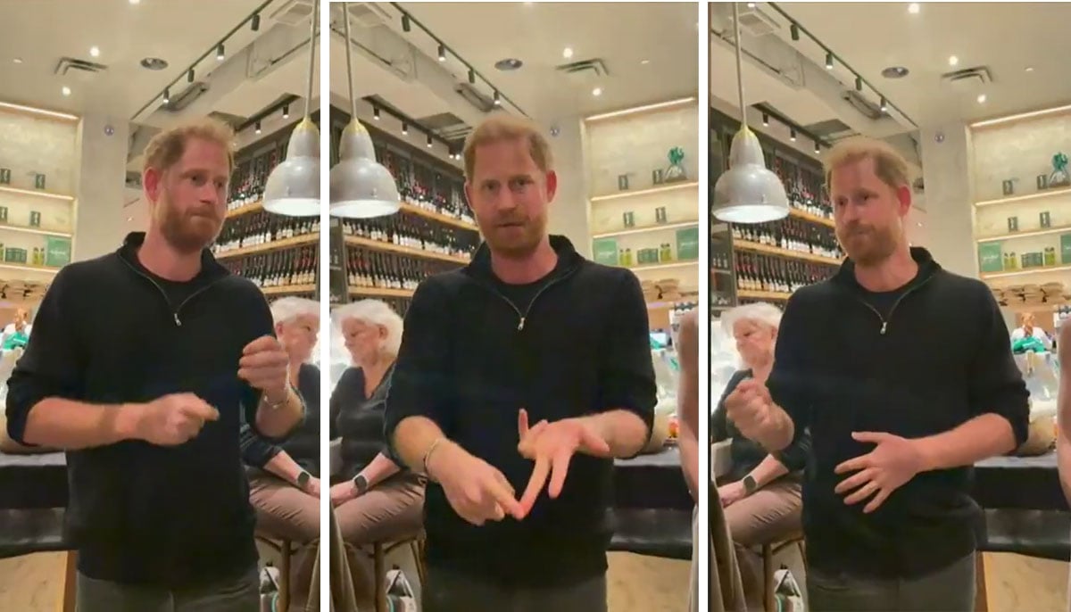 Video: Prince Harry tears up talking of his court case & children: ‘Don’t feel shame even if a judge makes demands