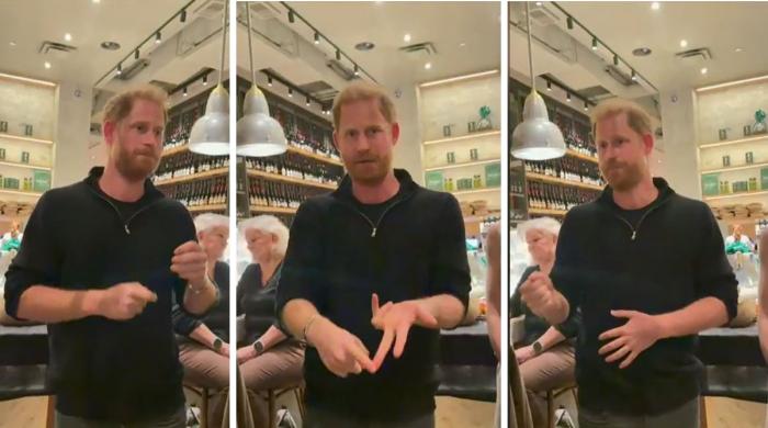 Video: Prince Harry tears up talking of his court case & children: ‘Don’t feel shame even if a judge makes demands'