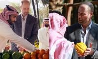 Prince William makes unexpected stop at local market in Saudi Arabia