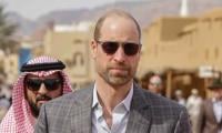 Prince William Closes Saudi Arabia Visit With Rare Desert Shot