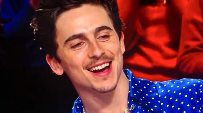 Timothée Chalamet turns head on the 'show with good lighting'   