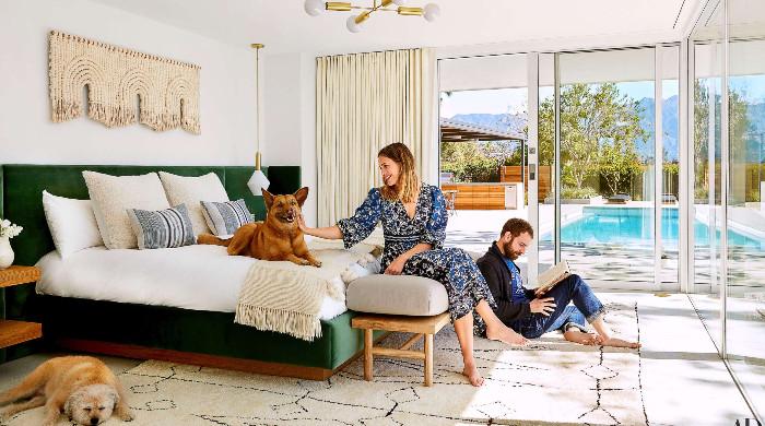 Mandy Moore,Taylor Goldsmith open doors to cozy family retreat