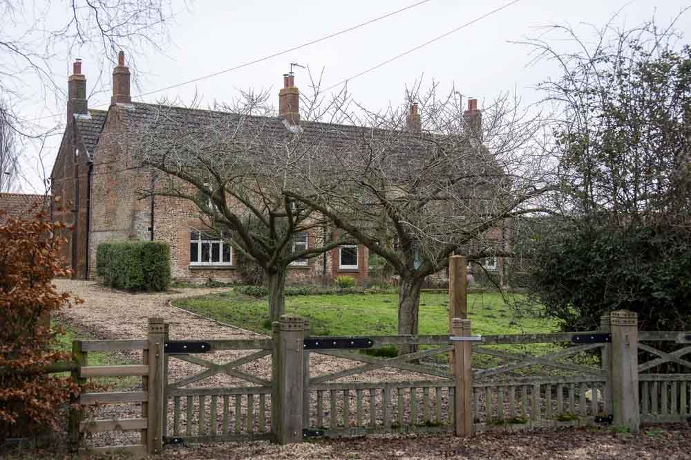 Marsh Farm on the Sandringham estate,  Andrews future residence