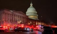 Police Detain Man Armed With Loaded Shotgun Running Towards US Capitol Building