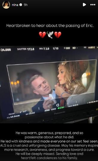 Heartbroken Nina Dobrev mourns death of Eric Dane: Hell be deeply missed