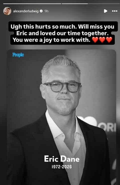 Vikings star mourns Eric Danes death