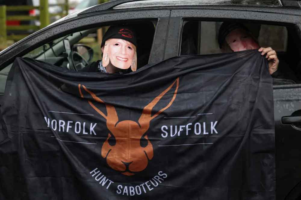 Protest held outside Andrew Mountbatten-Windsor home