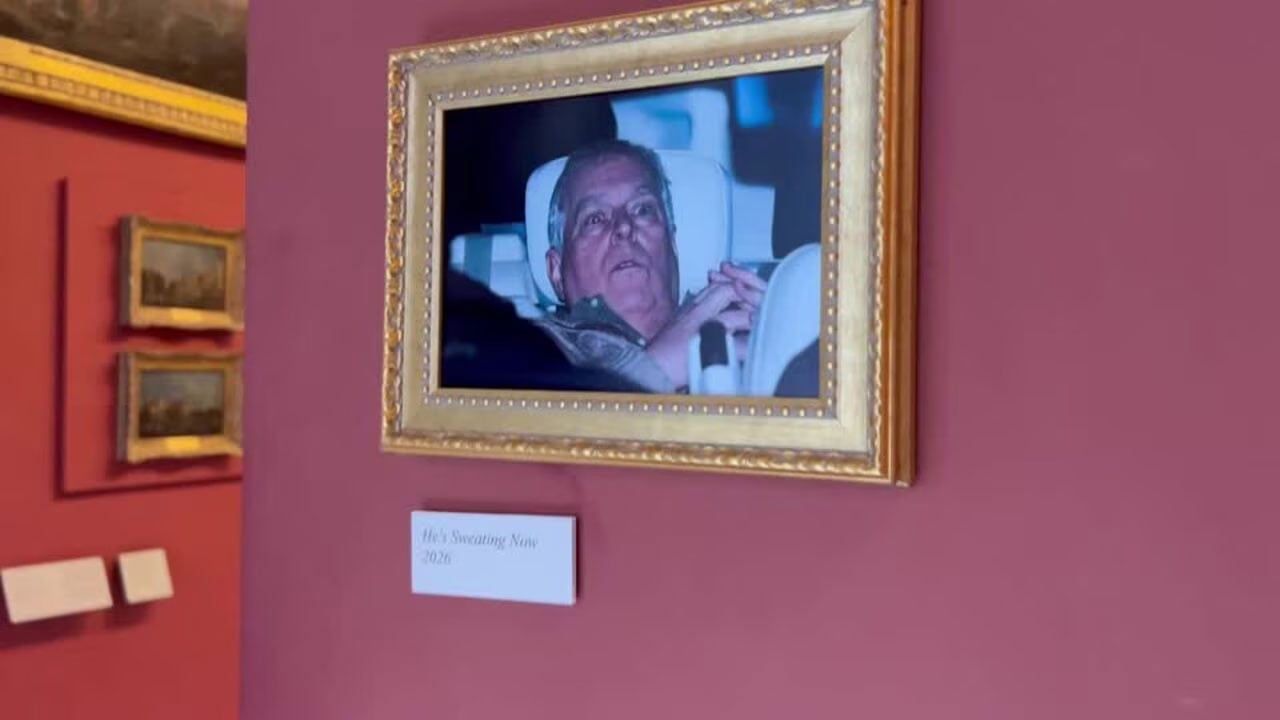 Andrew portrait makes unexpected debut at Louvre Museum over Epstein protest