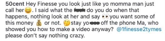 50 Cent online trolling tactic exposed as he targets rival rappers mothers in rap beefs