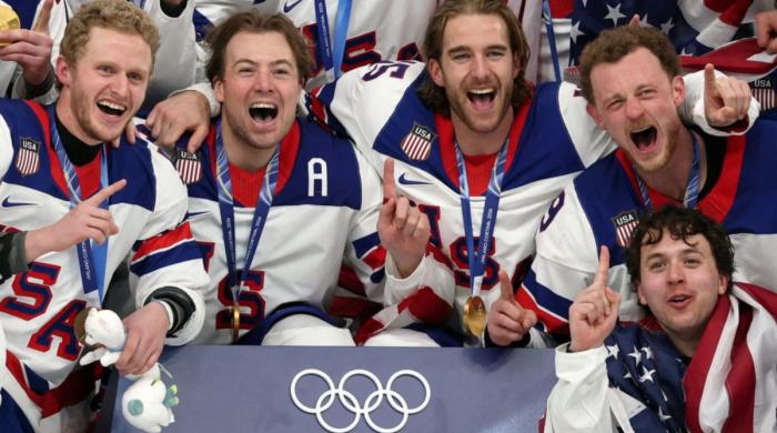 USA beats Canada for first Olympic hockey gold in 46 years; Donald Trump, Barack Obama & others hail historic victory
