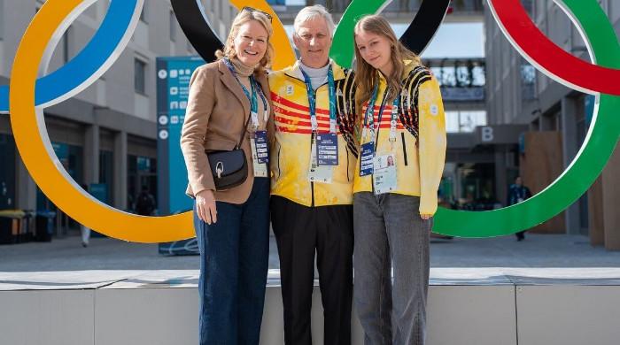 Belgium royals encourage Olympians in cheerful visit: watch