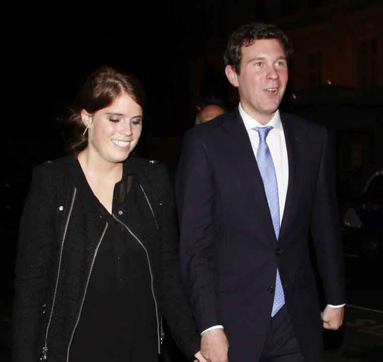 Princess Eugenie with her husband  Jack Brooksbank: Photo curtesy GB News
