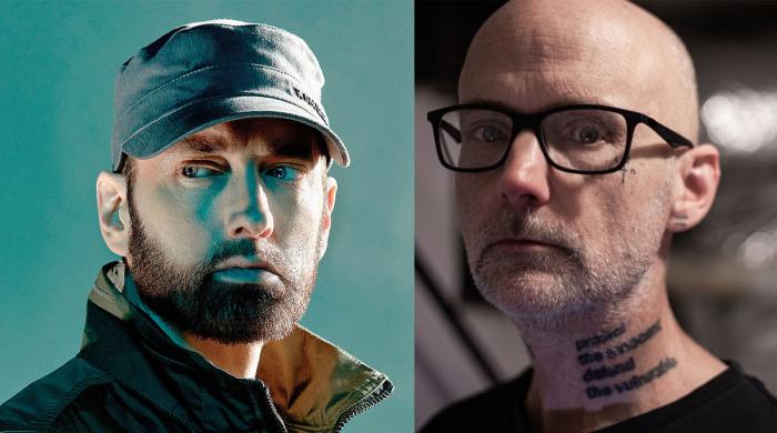 Moby sings praises of Eminem after calling rapper 'misogynist, homophobe, racist and antisemite' 25 years ago
