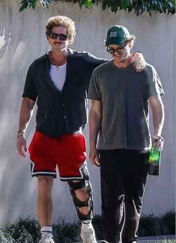 Pedro Pascal and  Rafael Olarra in Los Angeles