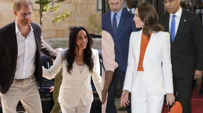 Meghan Markle accused of mimicking Kate’s iconic style on 'pseudo royal tour'