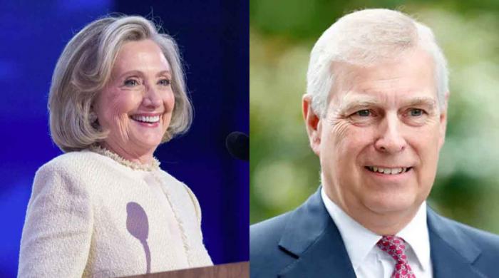 Andrew Mountbatten's accuser comes up as Hillary Clinton asked about daughter's wedding