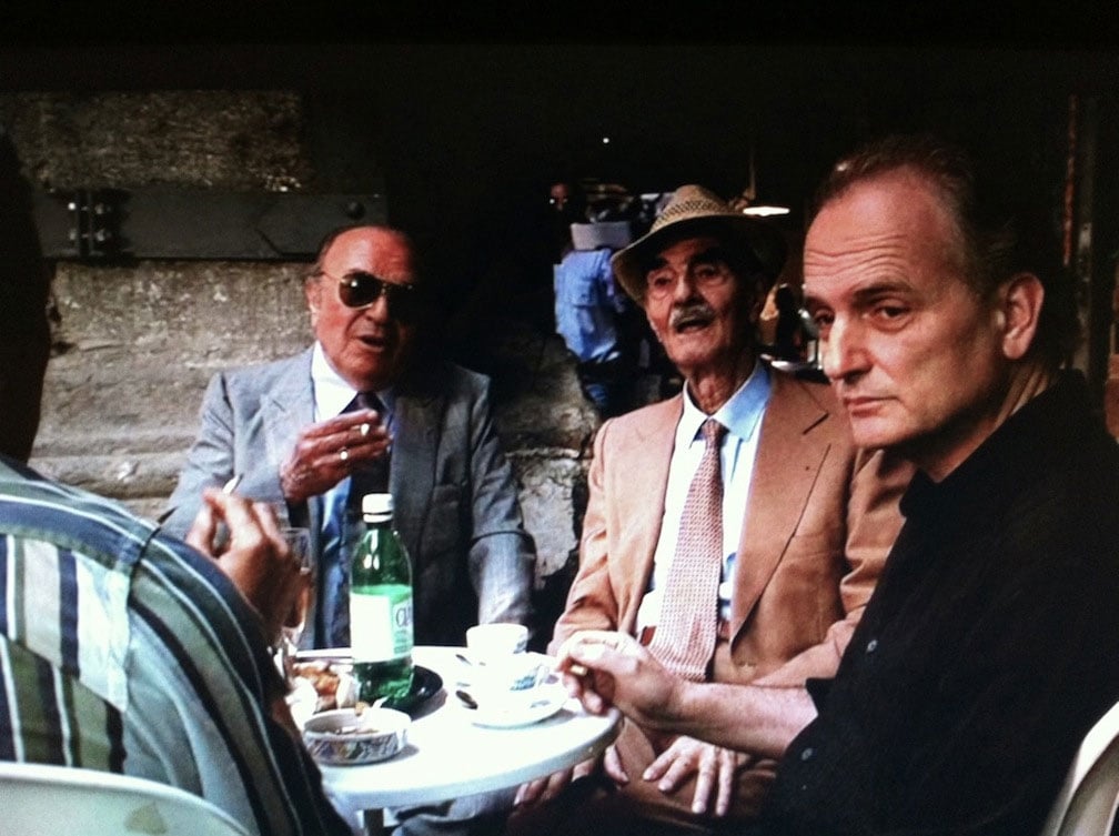 David Chase in the front