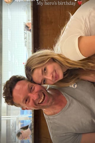 Gwyneth Paltrows daughter Apple Martin gushes over dad Chris: My hero