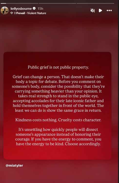 Kelly Osbourne reminded of her attacks on Prince Harry as she asks for empathy