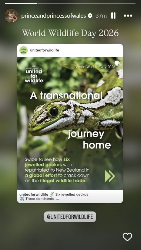 Prince William, Kate Middleton draw attention to global fight against wildlife crime