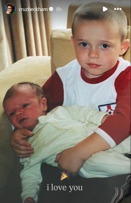 Cruz Beckham sends birthday message to estranged brother Brooklyn despite reported rift