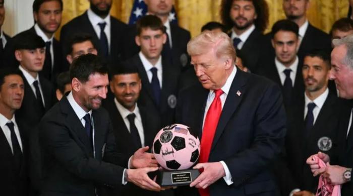 Trump honors Lionel Messi, Inter Miami at White House after historic MLS title