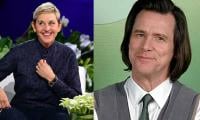 Ellen DeGeneres shares Jim Carrey's video after his appearance sparks rumors