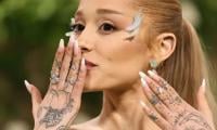 Ariana Grande debuts fresh tattoos on social media, setting the internet on fire   