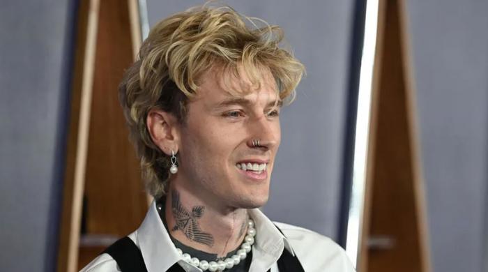 Machine Gun Kelly fan falls through stage during London’ concert