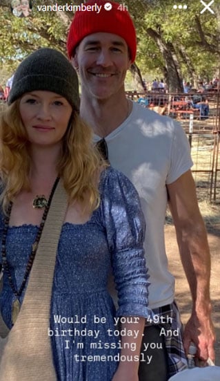 James Van Der Beek’s widow shares touching tribute on his 49th birthday