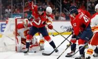 Washington Capitals rout Calgary Flames 7-3 behind Connor McMichael's two goals