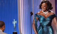 Viola Davis reacts to her viral meme moment announcing Michael B. Jordan at Actors Awards 