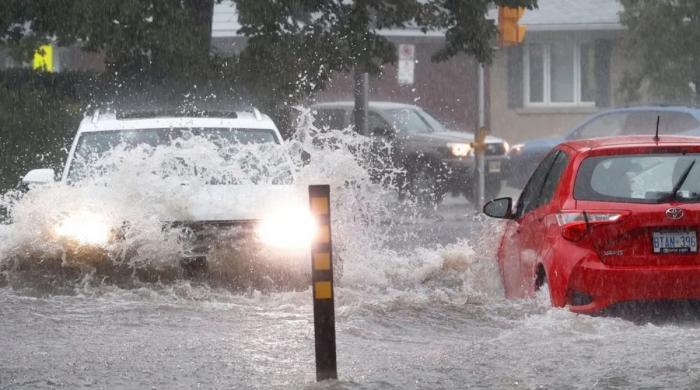 Flash flood warning for Kent and Ottawa counties after heavy rain causes flooding