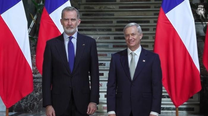 King Felipe lands in Bolivia ahead of meaningful talks without Letizia