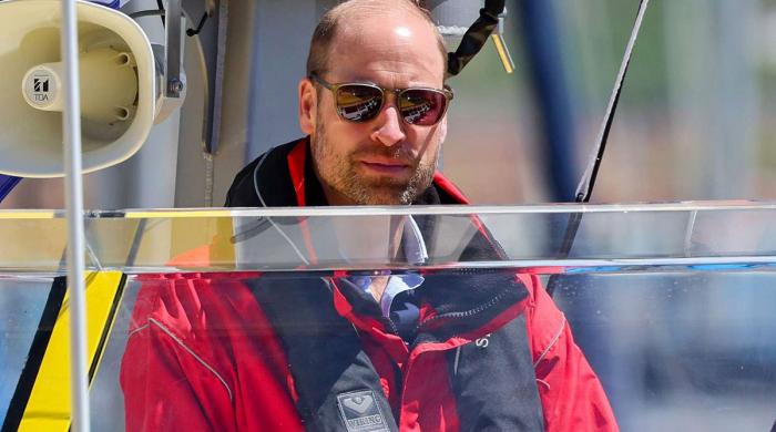 Prince William takes the wheel of RNLI lifeboat in unexpected moment after visit to Borough Market 