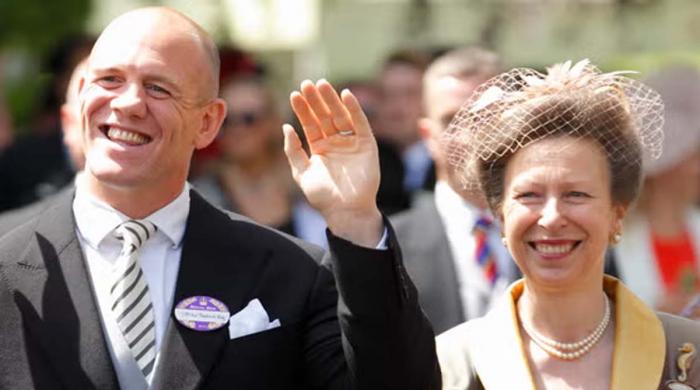 Mike Tindall caught off guard with Princess Anne question