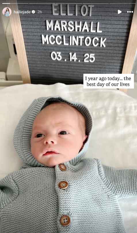 Eminem grandson celebrates first birthday