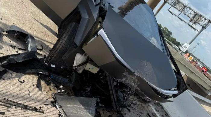 Tesla sued after driver claims full self driving system caused Cybertruck crash in Houston
