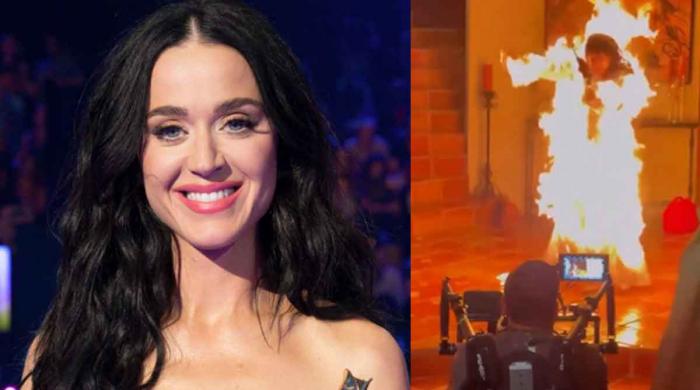 Katy Perry on fire: 'Watch It Burn' video explained 