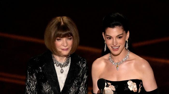 Anna Wintour surprises 2026 Oscars audience with 'Devil Wears Prada' improv