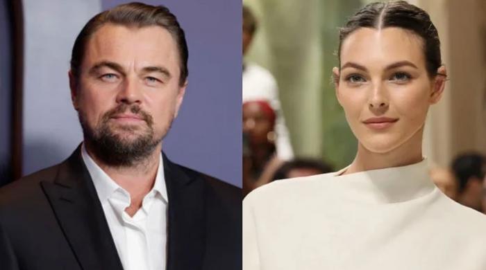 Leonardo DiCaprio shares rare Oscars moment with girlfriend Vittoria Ceretti