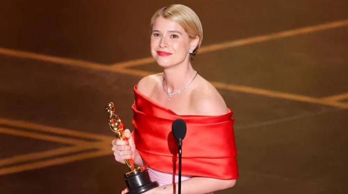 Jessie Buckley makes excited plea to husband after winning Best Actress Award at Oscars 
