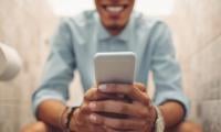 Smartphone Use On Toilet Linked To Increased Health Risk