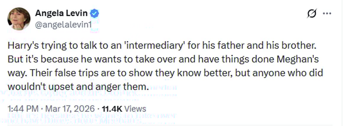 Meghan Markle, Prince Harrys major critic reacts as Duke wants to reconcile with William