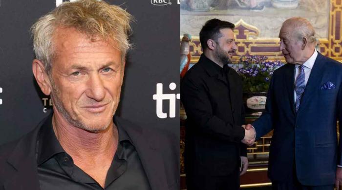 After ending speculation about Sean Penn, Zelenskiy shows up at Buckingham Palace with King Charles